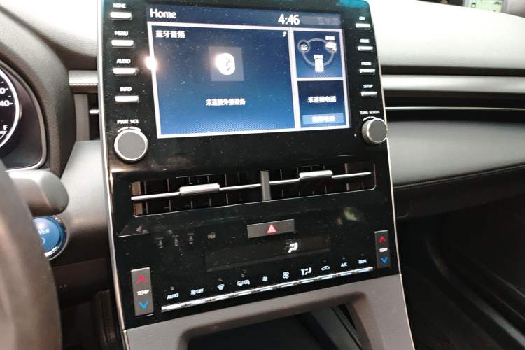 Used Toyota Avalon 2019 Dual-Engine 2.5L Luxury Edition China VI Standard Audio And AC Panel