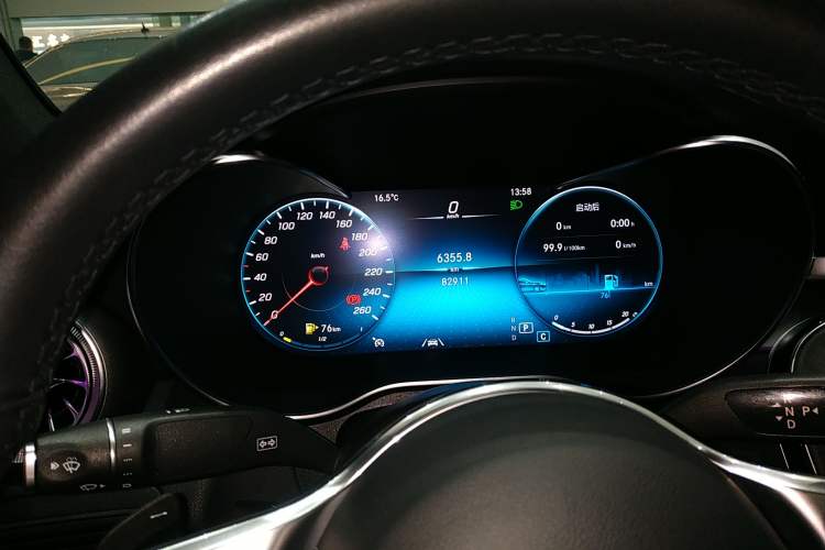 Used Mercedes-Benz GLC Coupe 2020 GLC 300 4MATIC Coupe SUV Instrument Cluster