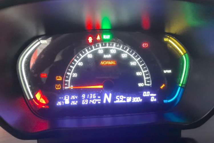 Used Dayun Yuehu 2022 30.66 kWh Two-Wheel Drive Standard Version Instrument Cluster