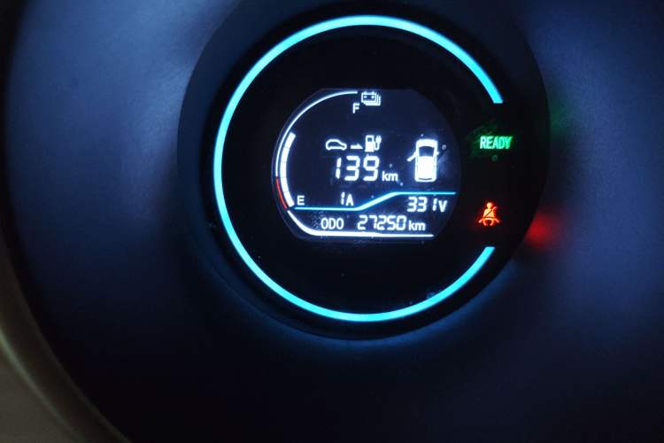 Used ORA Black Cat 2019 351 km Family Edition Odometer Close Up