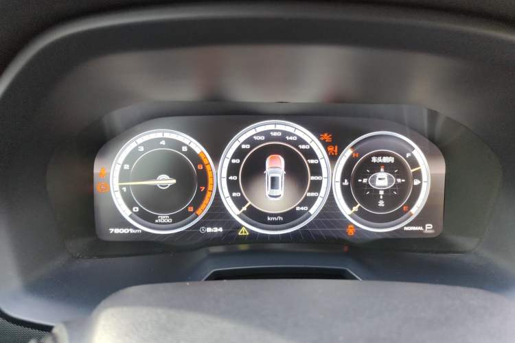 Used Wey VV7 2017 2.0T Flagship Model Instrument Cluster