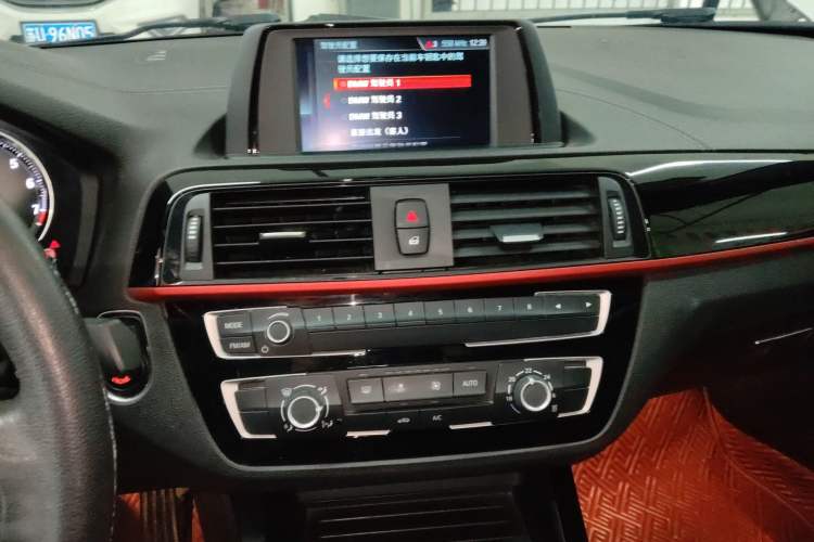 Used BMW 2 Series 2018 220i Convertible Coupe Sports Design Package Audio And AC Panel