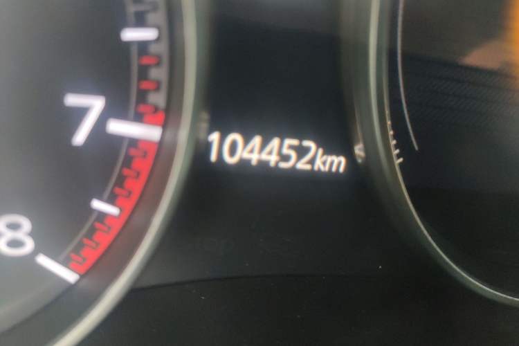 Used Mazda 3 Axela 2020 2.0L Automatic ZhiXuan Edition Odometer Close Up