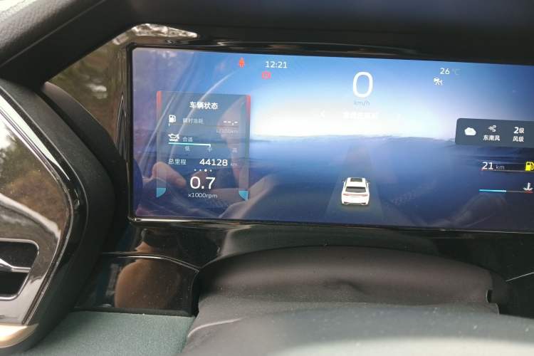 Used Geely Auto Monjaro L 2021 2.0TD DCT EVO Two-Wheel Drive Prestige Version Odometer Close Up