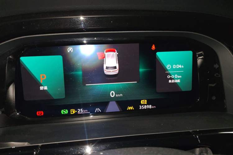 Used Volkswagen Teramont 2023 380TSI Four-Wheel Drive Prestige Luxury Edition Instrument Cluster