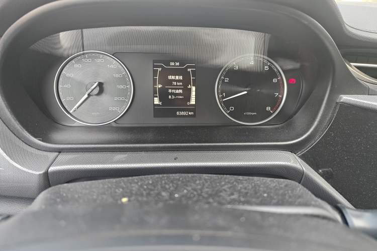 Used Chery Arrizo 5 2019 1.5L Manual New Youth Edition China VI Standard Odometer Close Up