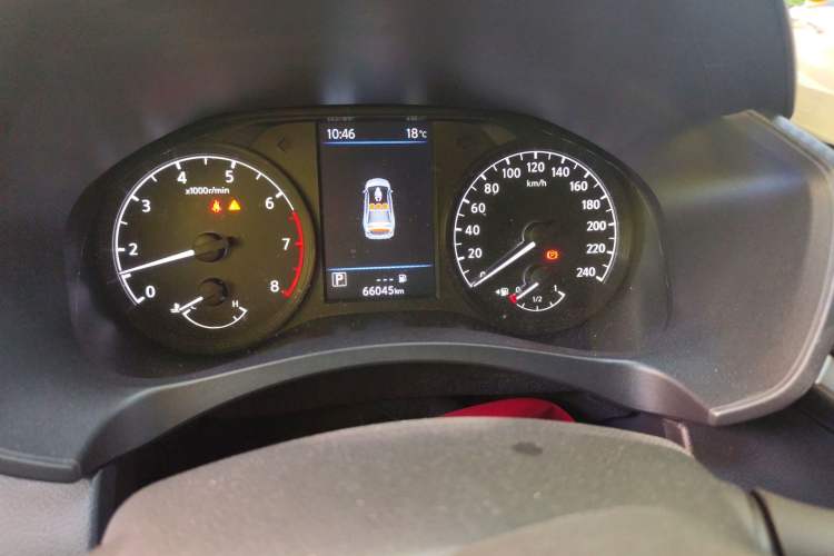 Used Nissan Teana 2021 2.0L XL Comfort Edition Odometer Close Up