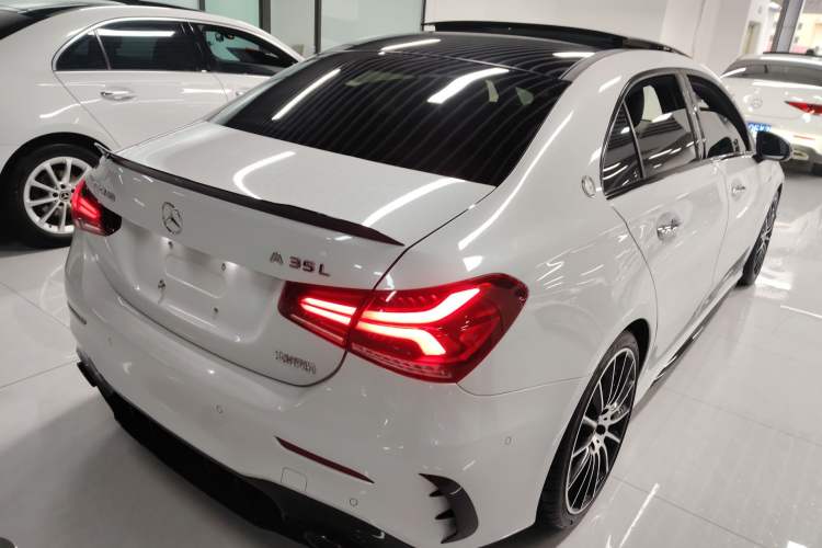 Used Mercedes-Benz A AMG 2020 AMG A 35 L 4MATIC Rear Right 45 Deg