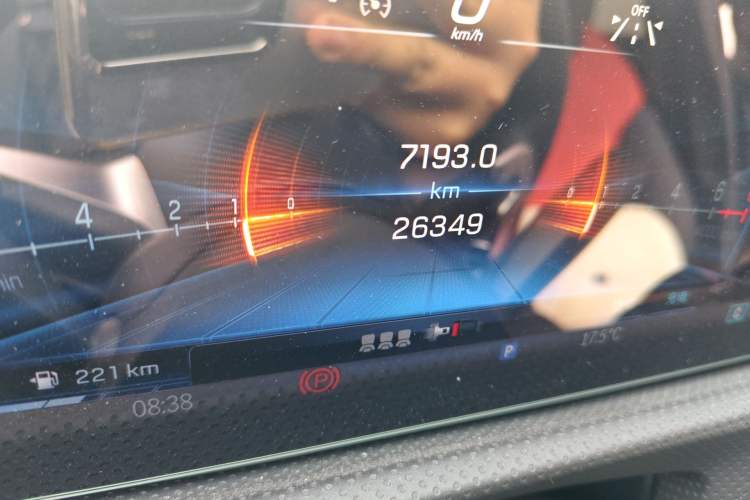 Used Mercedes-Benz A AMG 2024 AMG A 35 L 4MATIC Odometer Close Up