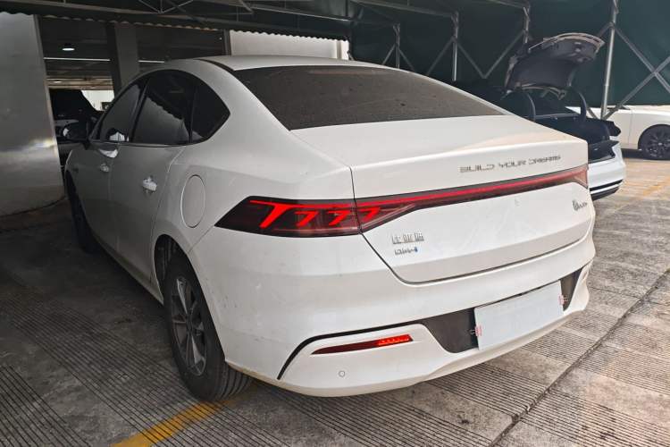 Used BYD Qin PLUS 2024 HONOR Edition DM-i 55KM Leading Model Rear Left 45 Deg