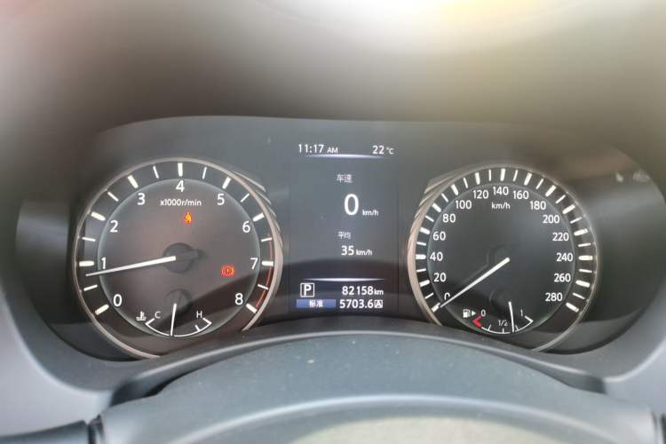 Used Infiniti Q50L 2018 2.0T Enjoyment Version China V Standard Instrument Cluster