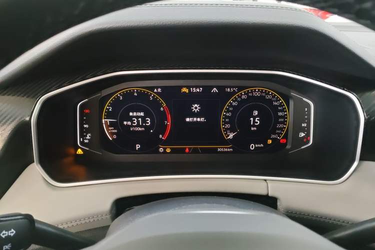 Used Volkswagen Tayron 2023 280TSI Two-Wheel-Drive Luxury Plus Advanced Version Instrument Cluster