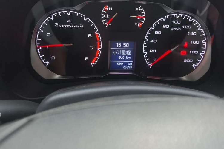Used Haval H5 Classic 2018 Classic Edition 2.0T Manual 4x4 Elite Model Odometer Close Up