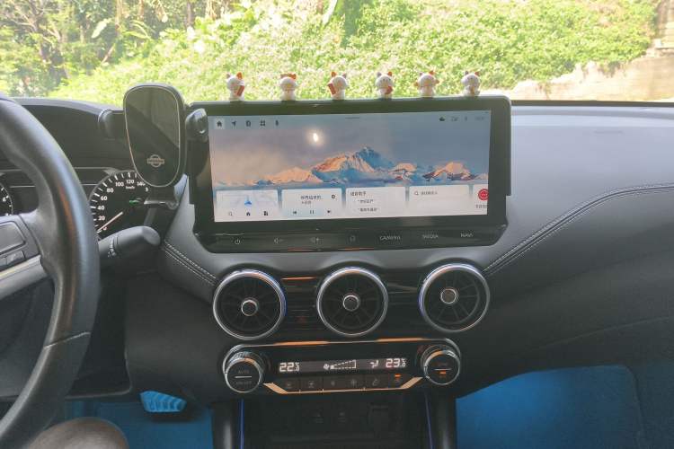 Used Nissan Sylphy 2023 Super Hybrid Electric Drive Super Smart Connectivity Plus Audio And AC Panel