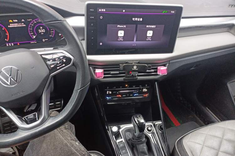 Used Volkswagen Tayron X 2023 380TSI Four-Wheel Drive Flagship Smart Edition Audio And AC Panel