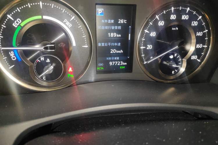 Used Toyota Alphard 2019 Dual-Engine 2.5L Prestige Edition Odometer Close Up