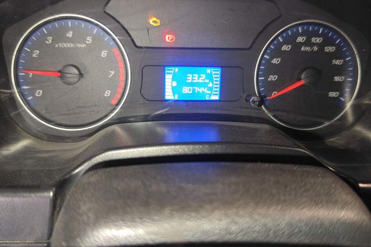 Used CHANGAN KAICHENG Shenqi F30 2018 1.5L Luxury Long-Wheelbase Model DAM15L Odometer Close Up