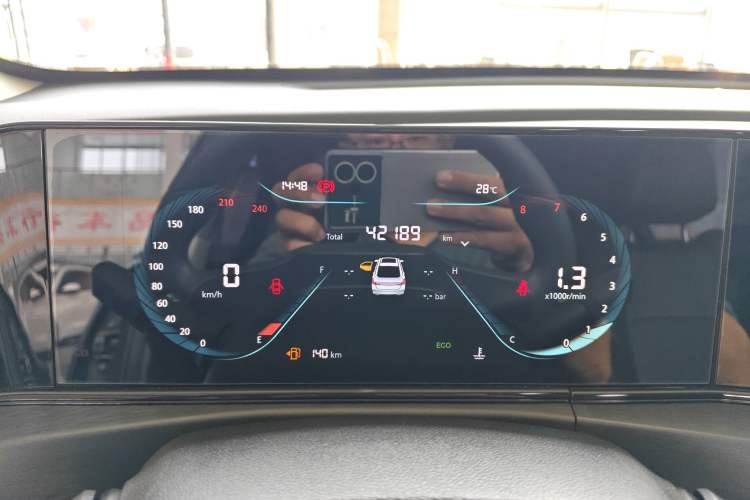 Used CHANGAN Eado 2022 PLUS 1.6L GDI Manual Luxury Model Instrument Cluster