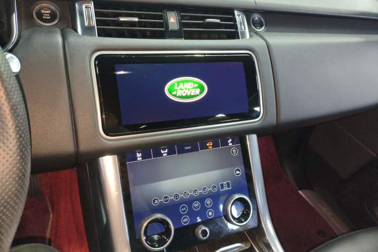 Used Land Rover Range SportNew Energy 2018 P400e Audio And AC Panel