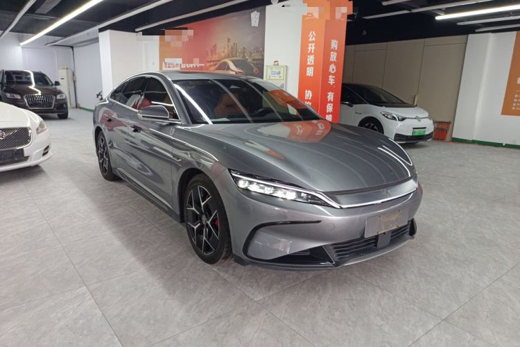 Used BYD Han 2022 EV Genesis Edition 715 km Front-Wheel-Drive Flagship Model Front Right 45 Deg