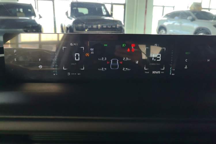 Used CHANGAN Eado DD 2023 Blue Whale NE 1.5T GDI DCT Navigation Model Instrument Cluster