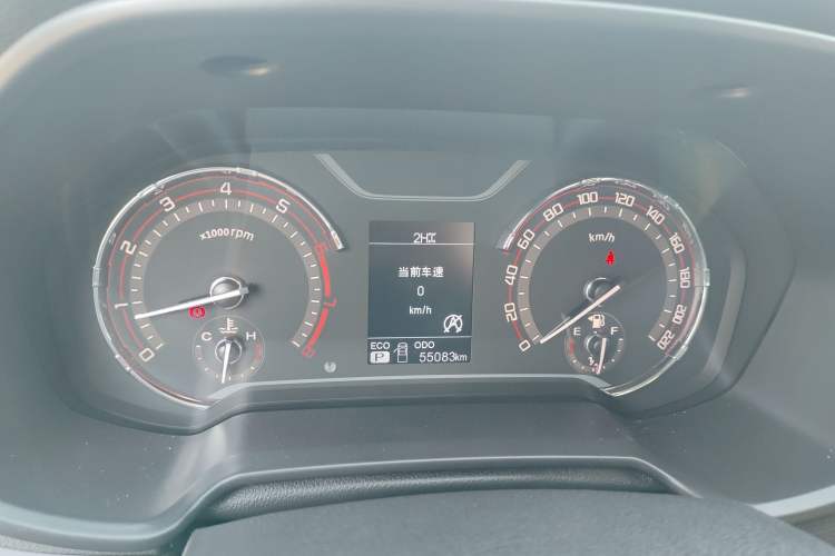 Used SAIC MAXUS T60 2017 2.0T Gasoline Automatic 4x4 High-Ride Elite Standard Cabin Instrument Cluster