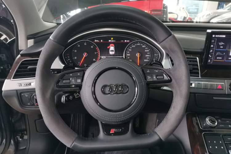 Used Audi A8 2014 A8L 45 TFSI quattro Comfort model Steering Wheel