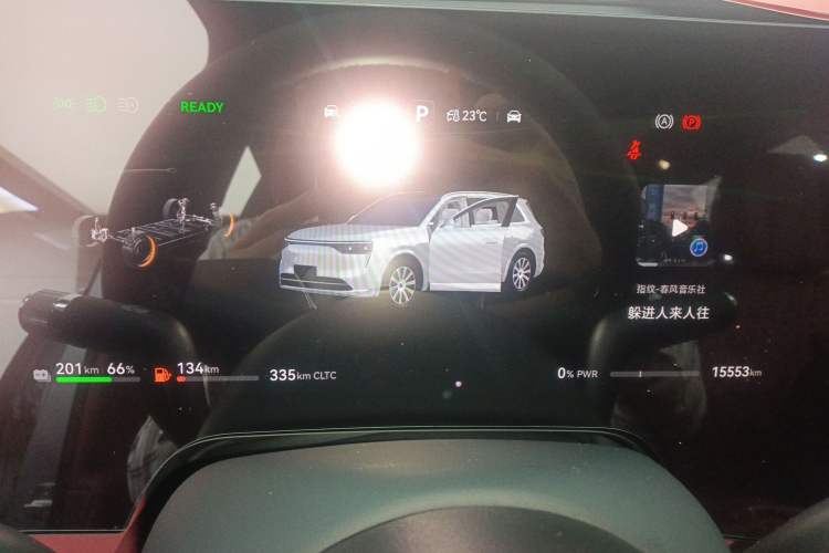 Used Hima AITO M8 2025 Extended-Range Max+ Version 53.4 kWh 5-Seater Edition Instrument Cluster