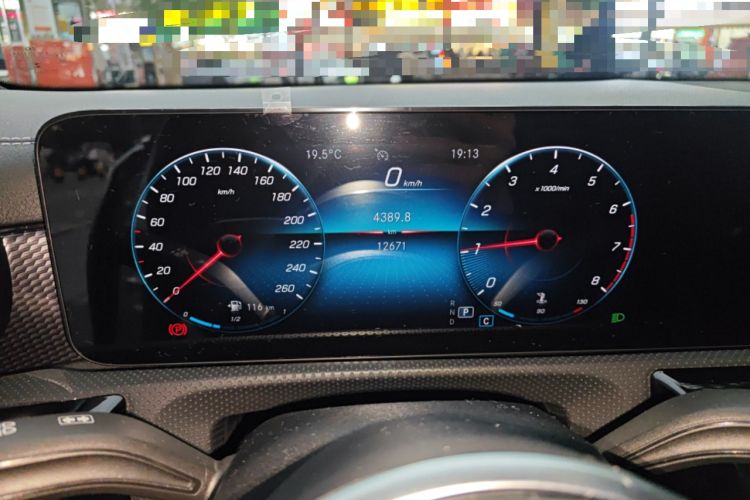 Used Mercedes-Benz A-Class 2021 A 200 L Sport Sedan Dynamic Model Instrument Cluster