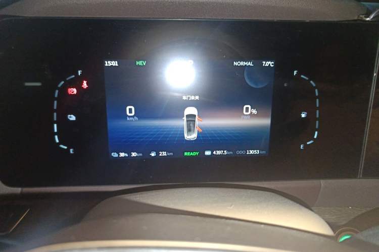 Used Landian E5 2024 Honor Edition 100KM Comfort Model 7 Seats Instrument Cluster