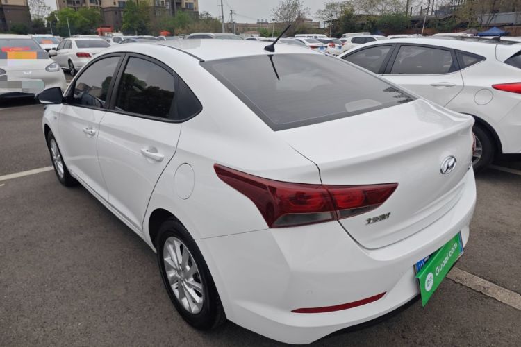 Used Hyundai Verna (new generation) 2016 1.4L Automatic Cool Edition GLS Rear Left 45 Deg