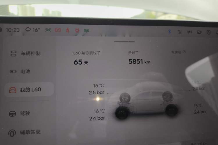 Used ONVO L60 2025 Model—60 kWh Rear-Wheel-Drive Version
