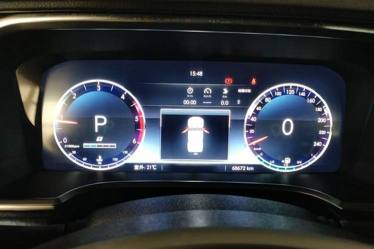 Used BAIC Off-Road BJ40 2021 2.0D Automatic Four-Wheel Drive Blade Hero Edition Adventurer Type Instrument Cluster