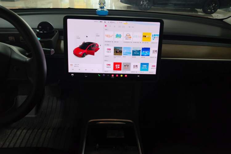 Used Tesla Model 3 2021 Standard Range Rear-Wheel Drive Upgraded Version 3D6 Audio And AC Panel