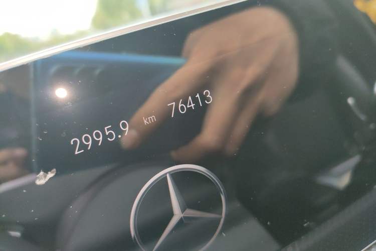 Used Mercedes-Benz A-Class 2020 Restyled A 200 L Sport Sedan Fashion Version Odometer Close Up