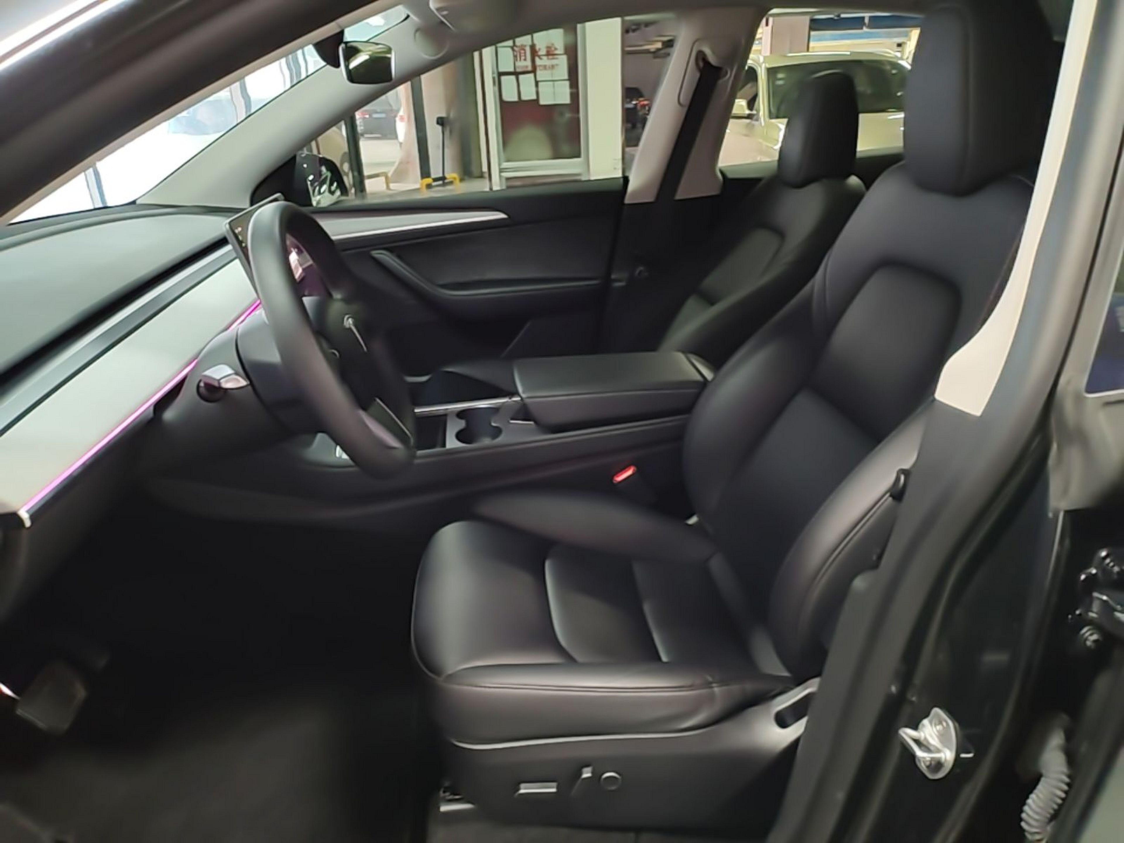 Avant de la voiture