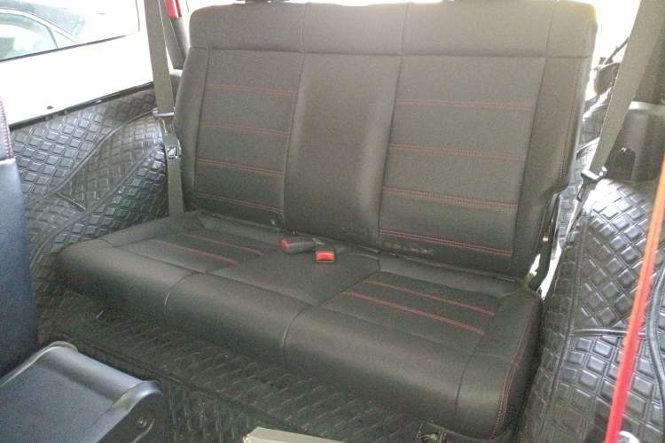 Used Jeep Wrangler 2010 3.8L Sahara two-door model Left Rear Seat