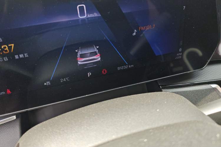 Used Chevrolet Trax 2022 Encore RS 1.5T CVT Cool Odometer Close Up