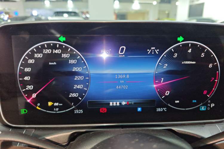 Used Mercedes-Benz C-Class 2023 C 260 L Bright Night Sports Edition Instrument Cluster