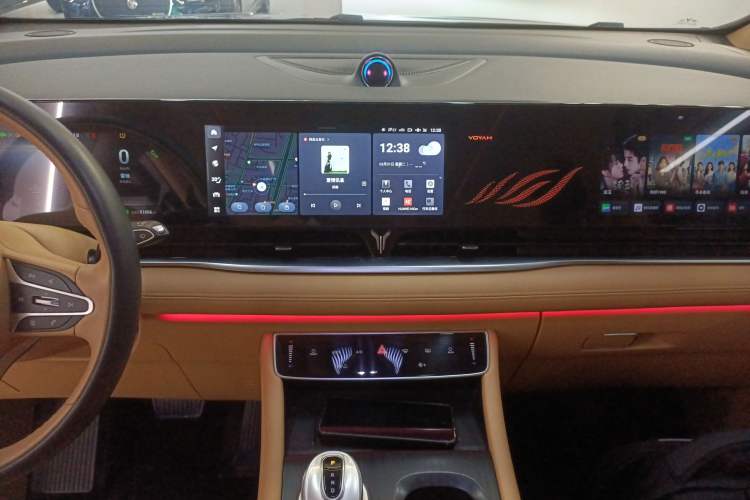 Used VOYAH Dream 2024 PHEV Ultra-Long Range Flagship Edition Audio And AC Panel