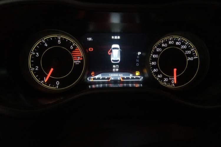 Used Jeep Cherokee 2017 2.0L Superior Edition Instrument Cluster