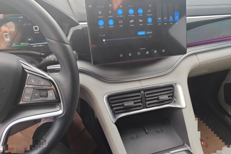 Used BYD Song PLUS New Energy 2024 HONOR Edition DM-i 150km Flagship PLUS Audio And AC Panel