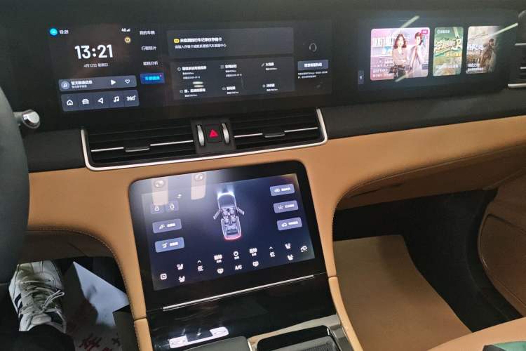 Used Li Auto ONE 2021 Extended-Range 6-Seater Version Audio And AC Panel