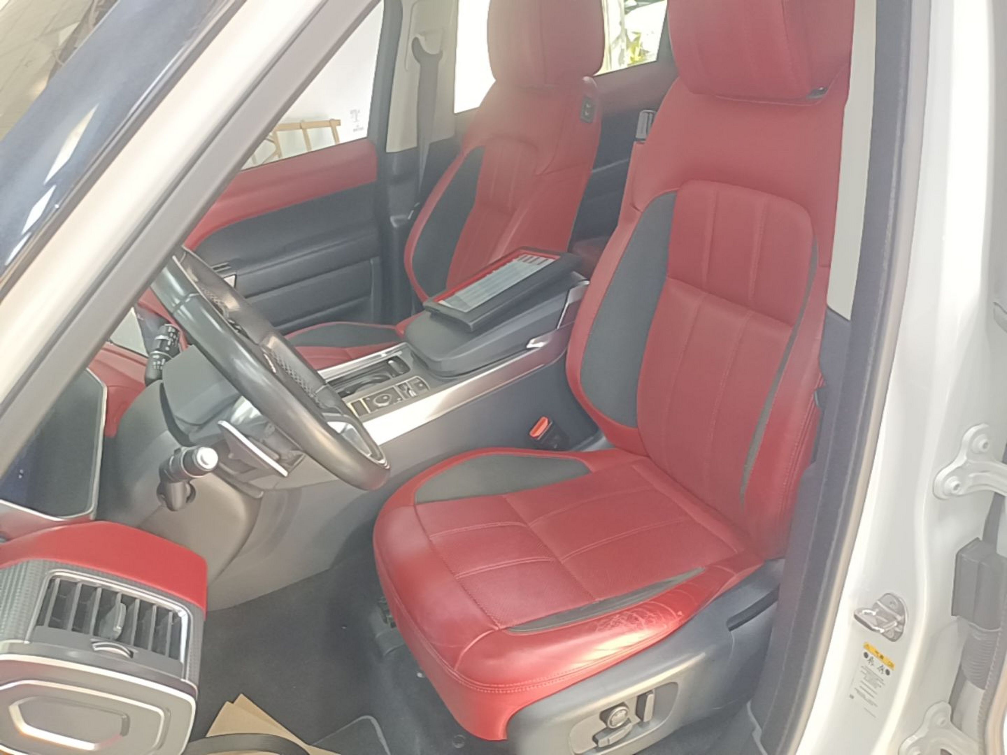 Avant de la voiture