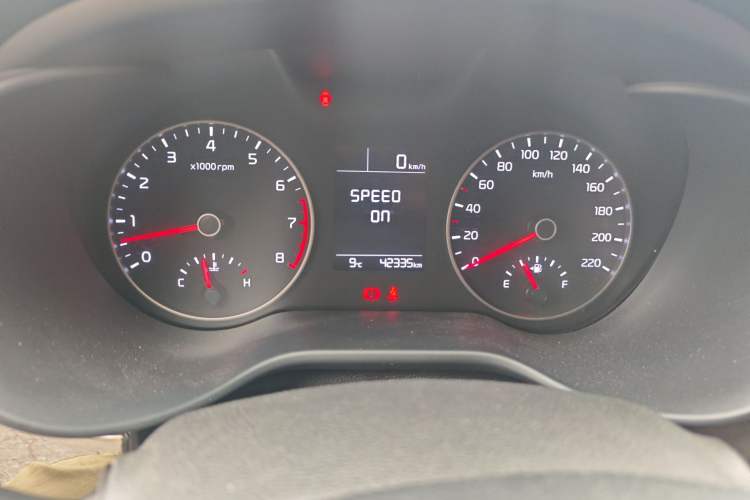 Used Kia K2 2017 Sedan 1.4L Manual Transmission GLS Instrument Cluster
