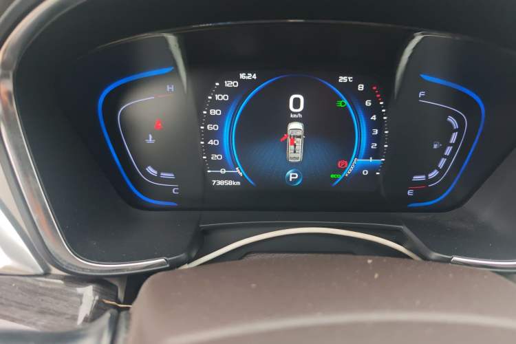 Used Geely Auto Jiajie 2021 1.8TD DCT Luxury Model Odometer Close Up