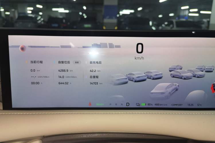 Used IM LS6 2025 Lingxi Intelligent Driving Edition Instrument Cluster