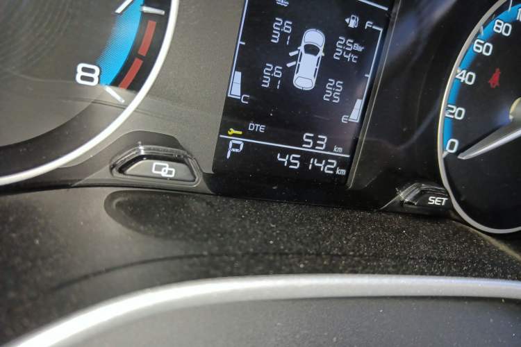 Used Geely Auto Emgrand 2021 UP 1.5L CVT Luxury Model Odometer Close Up