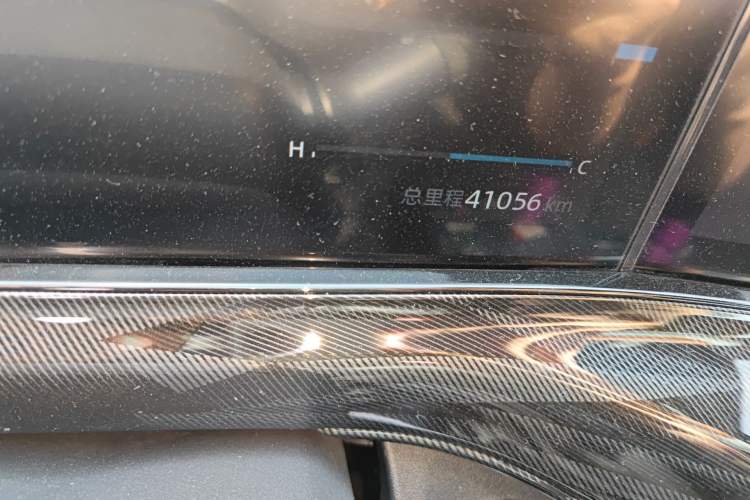 Used CHANGAN UNI-T 2022 1.5T Flagship Edition Odometer Close Up