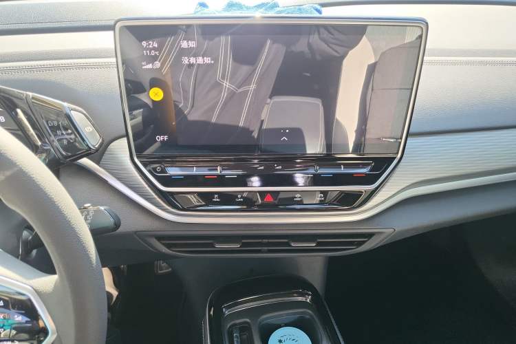 Used Volkswagen ID.4 CROZZ 2022 Pure Edition Limited Edition Audio And AC Panel